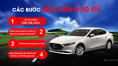 Dịch Vụ Thu Mua Xe Ô Tô Cũ Mazda, Chuyên Nghiệp, Giá Tốt