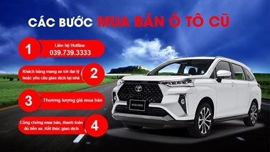 Dịch Vụ Thu Mua Xe Ô Tô Cũ Toyota, Chuyên Nghiệp, Giá Tốt