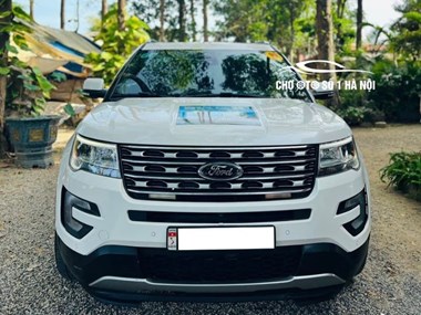 Mua Bán Xe Ô Tô Cũ Ford Explorer 2017 Màu Trắng, Đi 7,6 Vạn