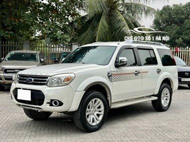 Mua Bán Xe Ô Tô Cũ Everrest 4X2 AT 2015 Màu Trắng Mới Đi 10 Vạn