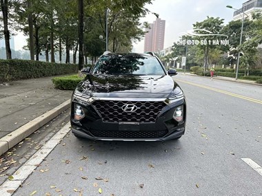 Mua Bán Xe Ô Tô Cũ Hyundai Santafe, Màu Đen, Chạy 5 Vạn, 870 Triệu