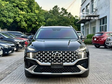 Mua Bán Xe Ô Tô Cũ Hyundai Santafe Màu Đen, Mới Đi 3 Vạn, Giá 1 Tỷ