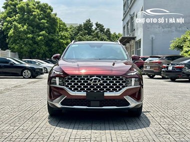 Mua Bán Xe Ô Tô Cũ Hyundai Santafe Màu Đỏ, Chạy 2,7 Vạn, Giá 1 tỷ