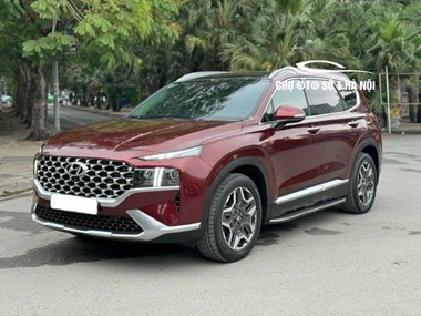 Mua Bán Xe Ô Tô Cũ Hyundai Santafe 2021 Màu Đỏ 1 Tỷ 150 Triệu