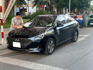 Mua Bán Xe Ô Tô Cũ Hyundai Accent ATH 2022 Màu Đen Giá 490 Triệu